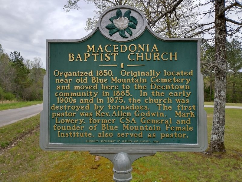 Macedonia Baptist Church Marker image. Click for full size.