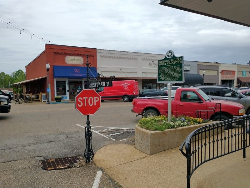 Pontotoc Electric Power Association Marker image. Click for full size.
