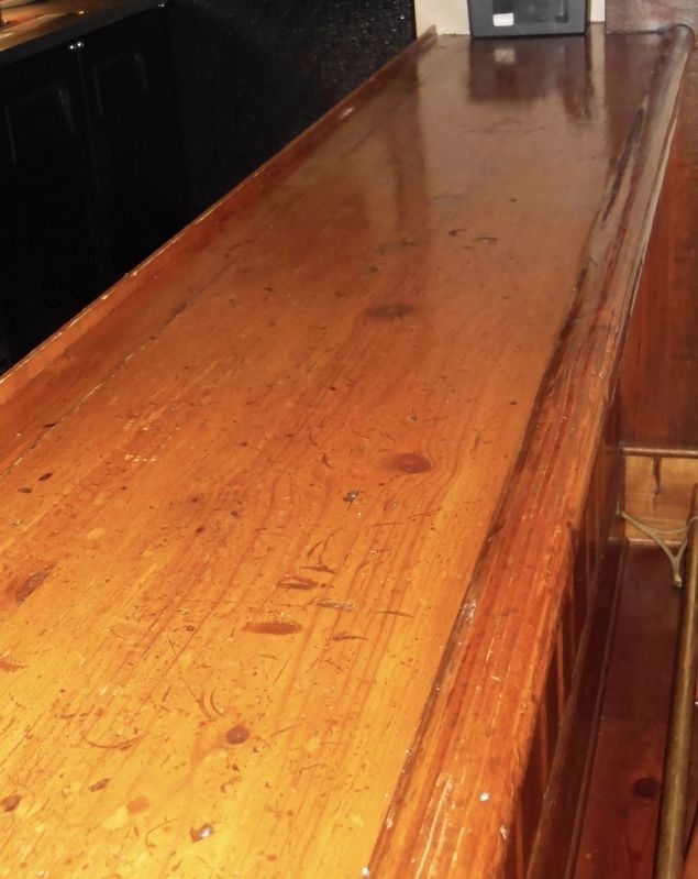 Bar-Top Inside The Red Fox Inn image. Click for full size.