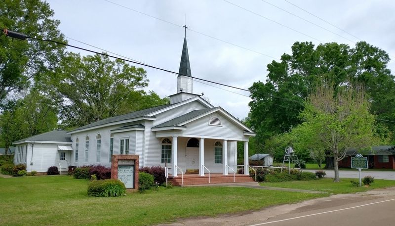 Walnut Grove Methodist Church Marker image. Click for full size.