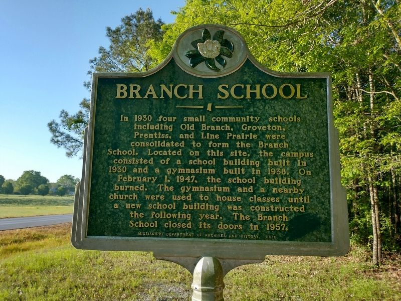 Branch School Marker image. Click for full size.
