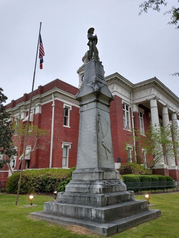 Attala County Confederate Monument image. Click for full size.
