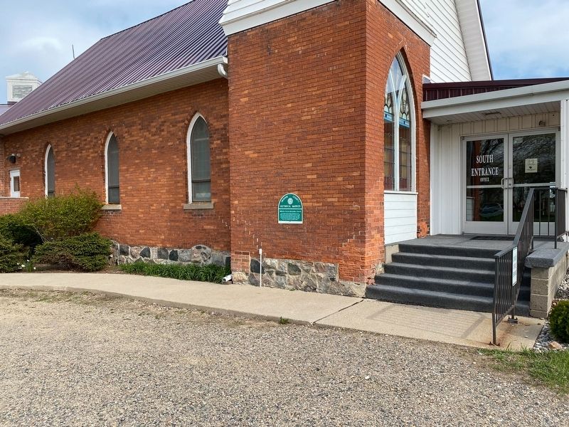Millville United Methodist Church Marker image. Click for full size.