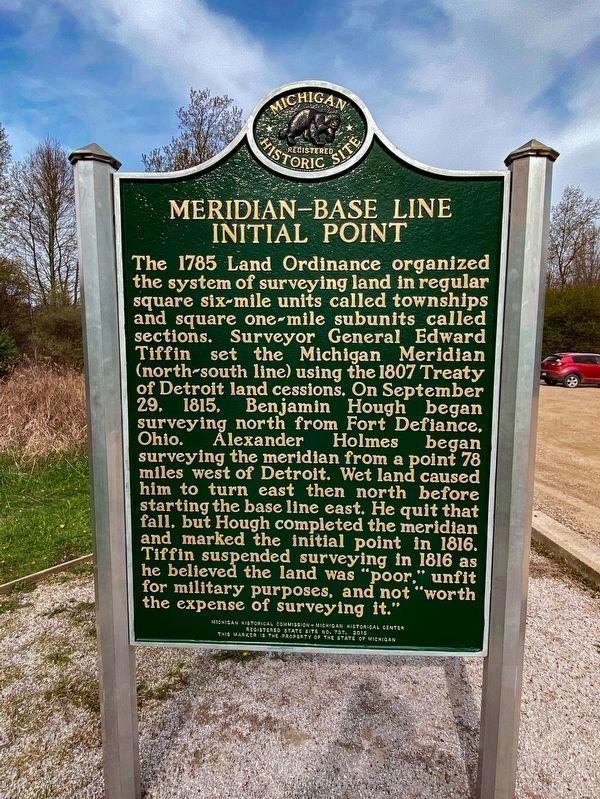 Meridian - Baseline Initial Point Marker image. Click for full size.