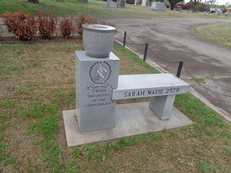 In Honor of Our Confederate Ancestors Marker image. Click for full size.