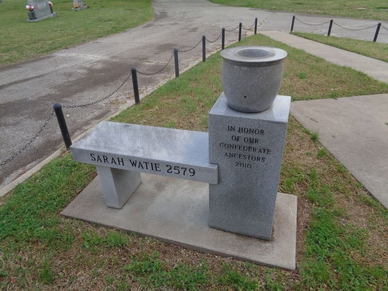 In Honor of Our Confederate Ancestors Marker image. Click for full size.