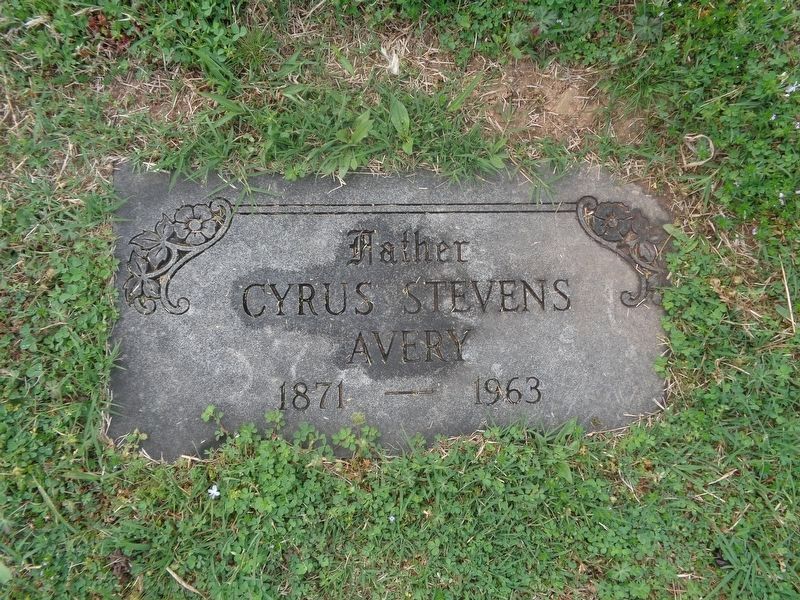 Cyrus Avery image. Click for full size.