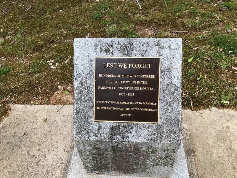 Lest We Forget Marker. Click for full size. Lest We Forget Marker image. Click for full size.
