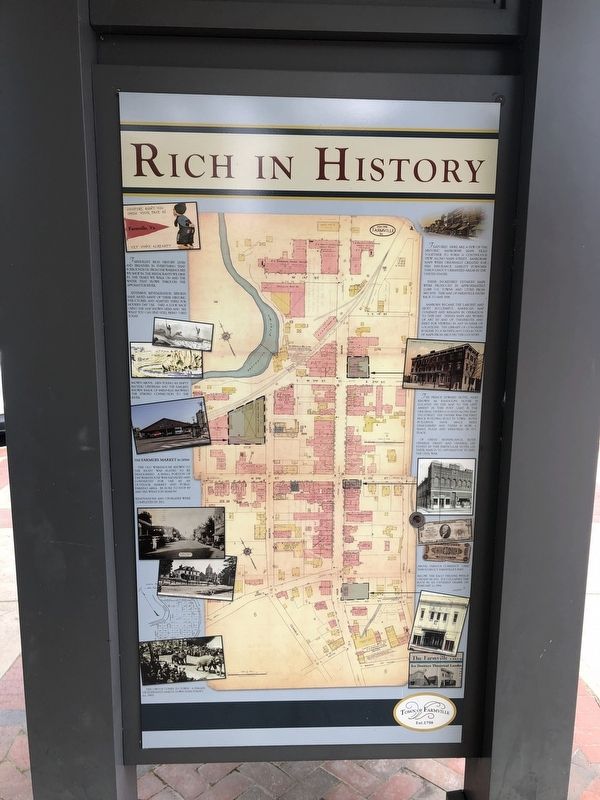 Rich in History Marker. Click for full size. Rich in History Marker image. Click for full size.