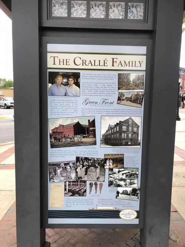 The Crall Family Marker image. Click for full size.