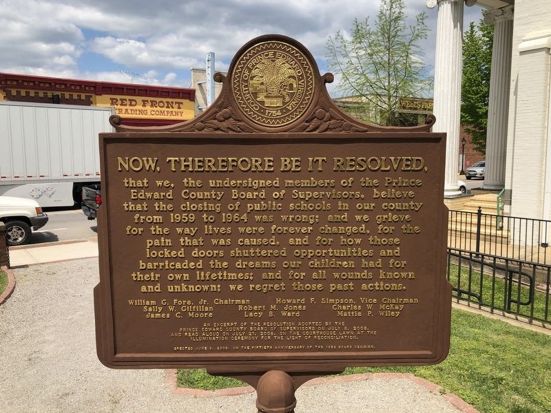 Now, Therefore Be It Resolved, side of the marker. Click for full size. Now, Therefore Be It Resolved, side of the marker image. Click for full size.