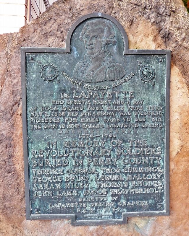 Gilbert Mortier Marquis de Layfayette Marker. Click for full size. Gilbert Mortier Marquis de Layfayette Marker image. Click for full size.