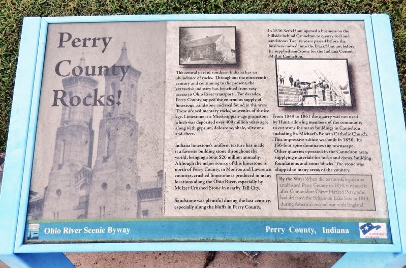 Perry County Rocks Marker image. Click for full size.