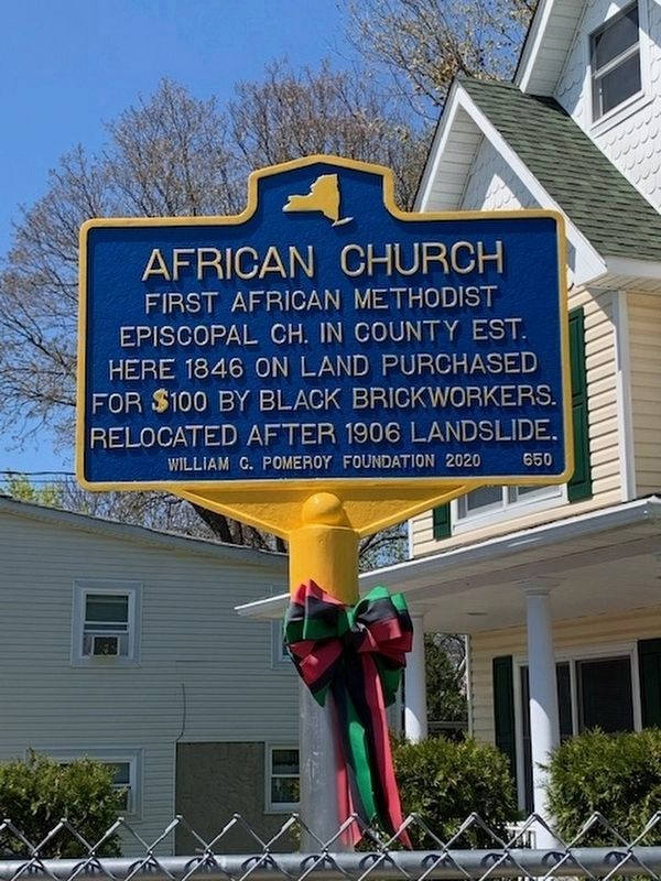 African Church Marker image. Click for full size.