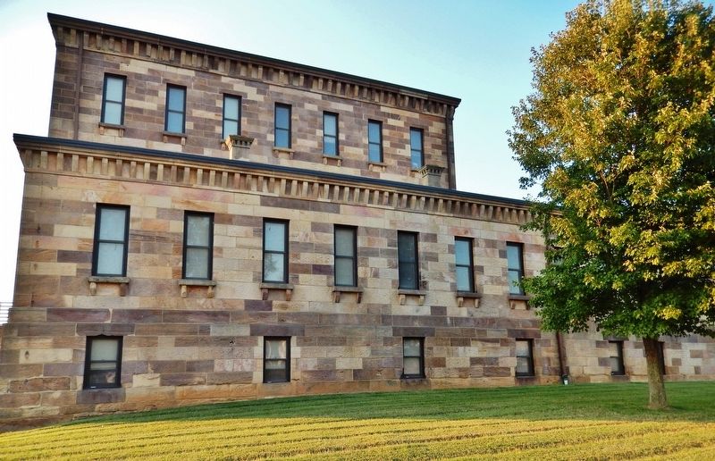 Cannelton Cotton Mill (<i>south elevation</i>). Click for full size. Cannelton Cotton Mill (<i>south elevation</i>) image. Click for full size.