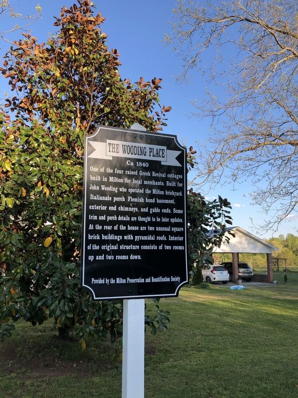 The Wooding Place Marker image. Click for full size.