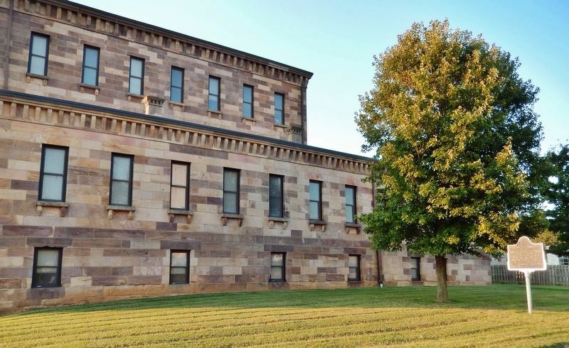 Indiana Cotton Mill (<i>south elevation</i>) image. Click for full size.