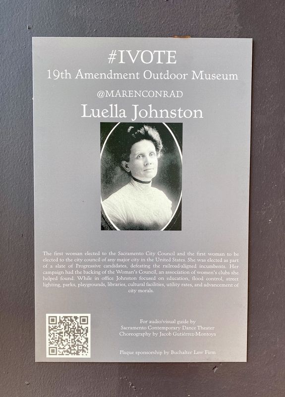Luella Johnston Marker image. Click for full size.