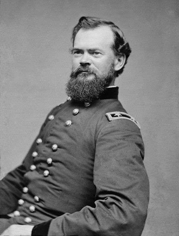 Union Major General James Birdseye McPherson (1828–1864). image. Click for full size.