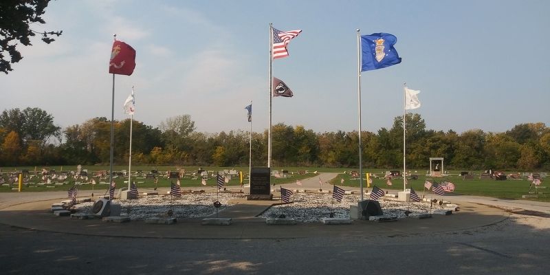Port Clinton Veterans Memorial image. Click for full size.