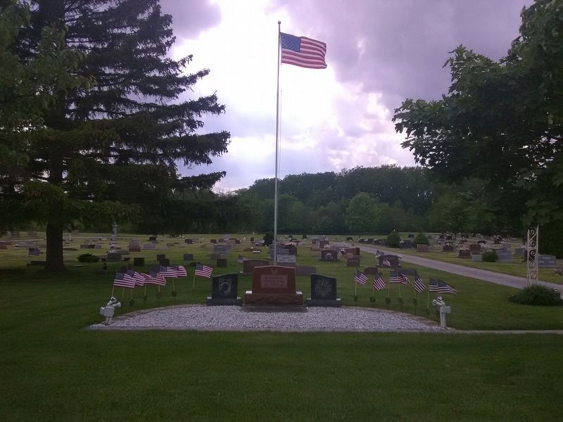 Stryker Veterans Memorial image. Click for full size.