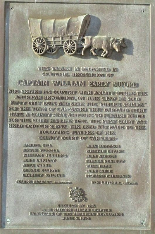 Captain William Early Buford Marker image. Click for full size.