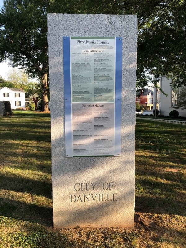 Pittsylvania County Marker image. Click for full size.