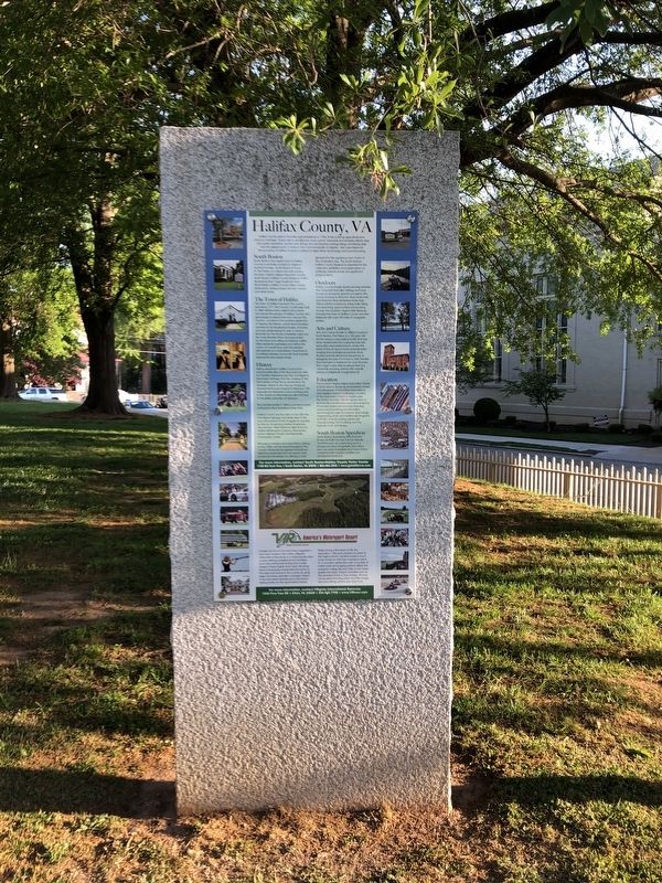 Halifax County, VA Marker image. Click for full size.