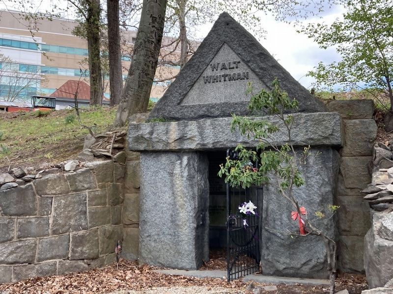 Walt Whitman Tomb image. Click for full size.