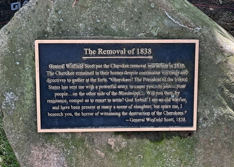 The Removal of 1838 Marker image. Click for full size.