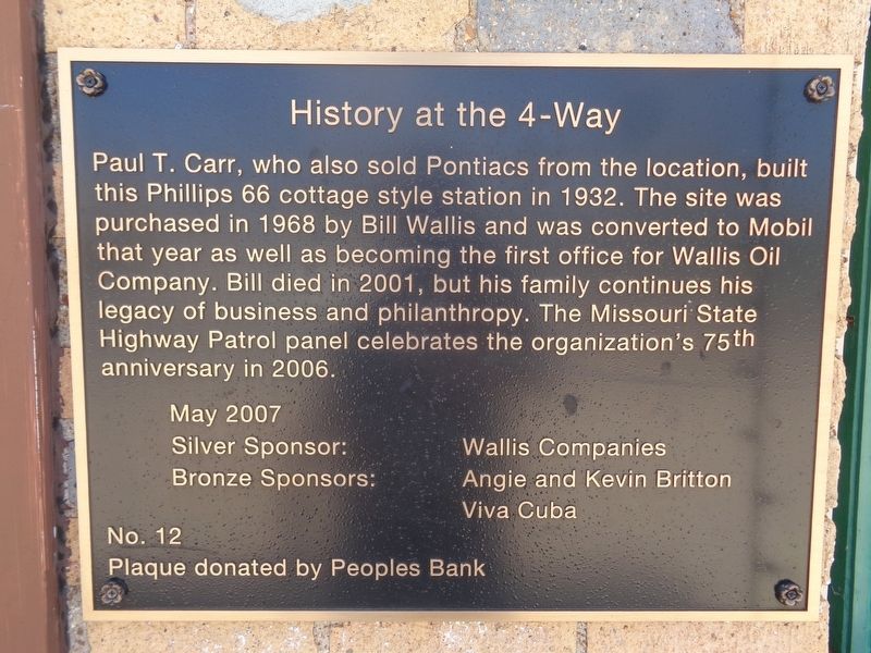 History at the 4-Way Marker image. Click for full size.