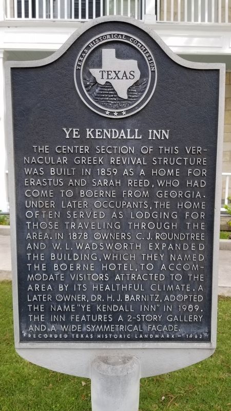 Ye Kendall Inn Marker image. Click for full size.