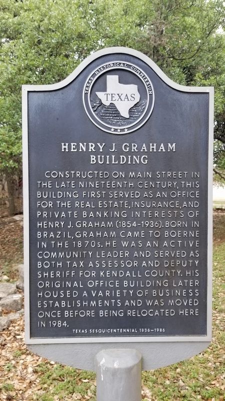 Henry J. Graham Building Marker image. Click for full size.