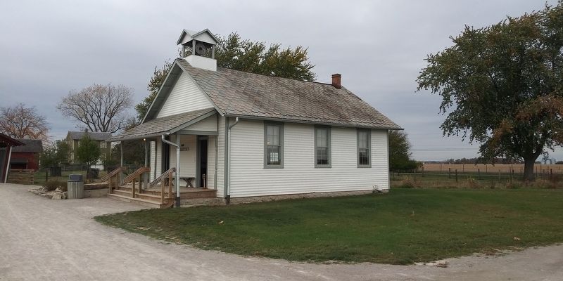 District 16 Schoolhouse Marker image. Click for full size.