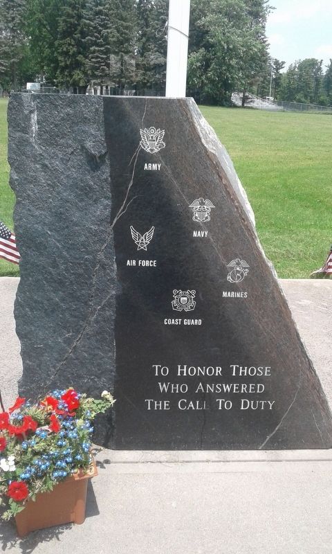 Swanton Township Veterans Memorial image. Click for full size.