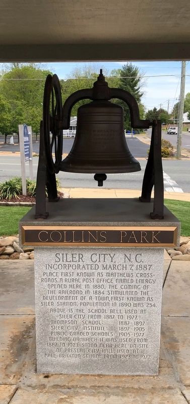 Siler City, N.C. Marker. Click for full size. Siler City, N.C. Marker image. Click for full size.