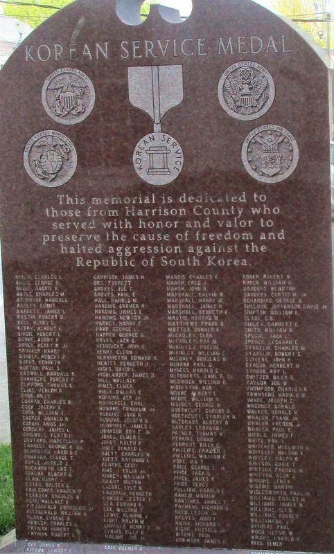 Korean War Memorial image. Click for full size.