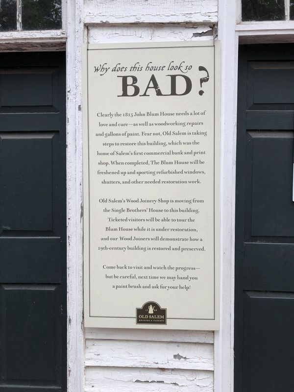 Supplementary plaque on the house image. Click for full size.