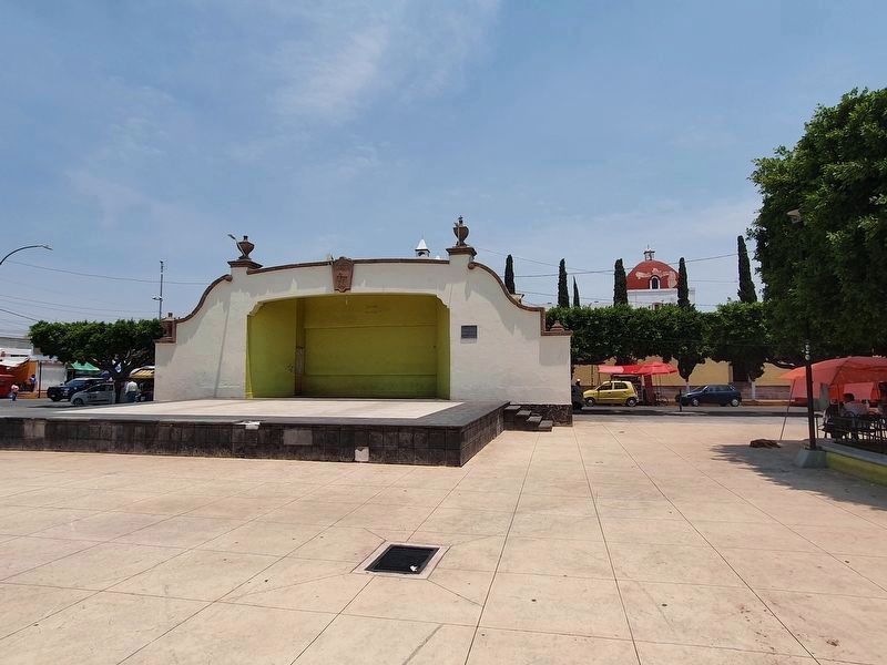 Mixquiahuala as the Site of State Congress Marker. Click for full size. Mixquiahuala as the Site of State Congress Marker image. Click for full size.