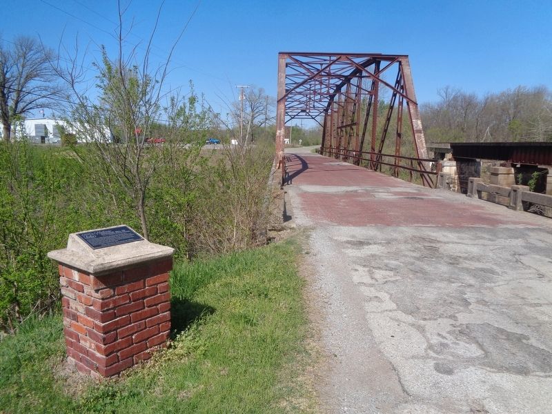 Rock Creek Bridge Marker image. Click for full size.