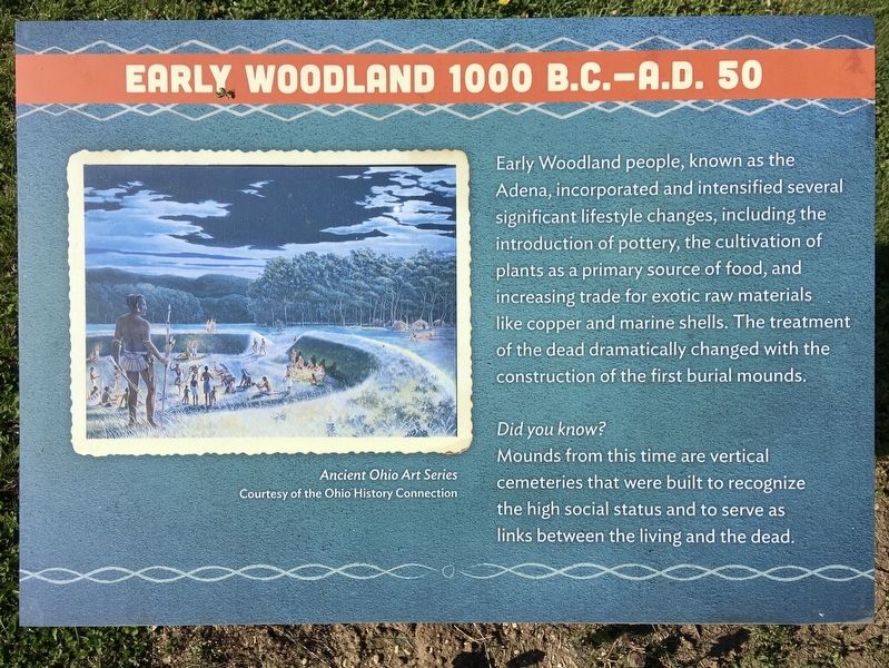 Early Woodland People Marker image. Click for full size.