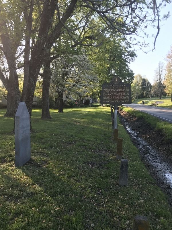 Steuben's Lick Marker. Click for full size. Steuben's Lick Marker image. Click for full size.