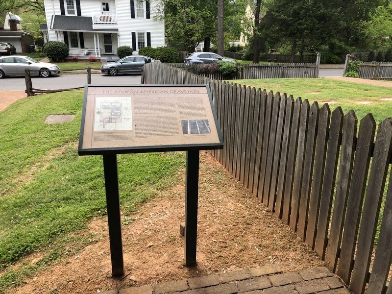 The African American Graveyard Marker image. Click for full size.