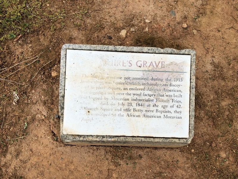 Squire's Grave Marker. Click for full size. Squire's Grave Marker image. Click for full size.