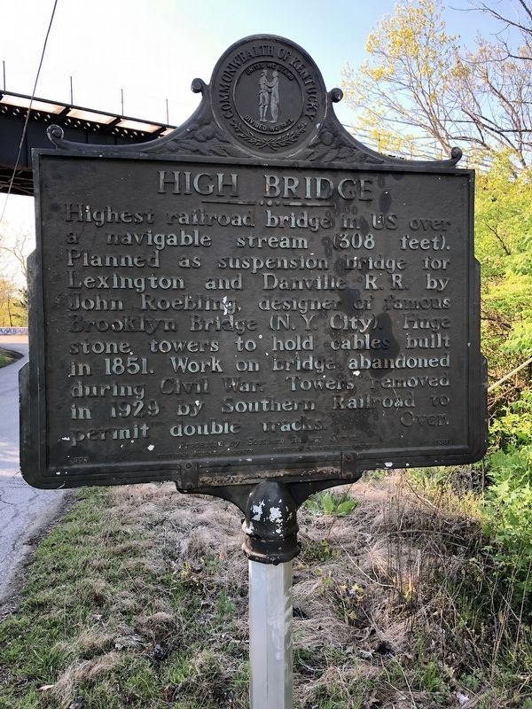 High Bridge Marker image. Click for full size.