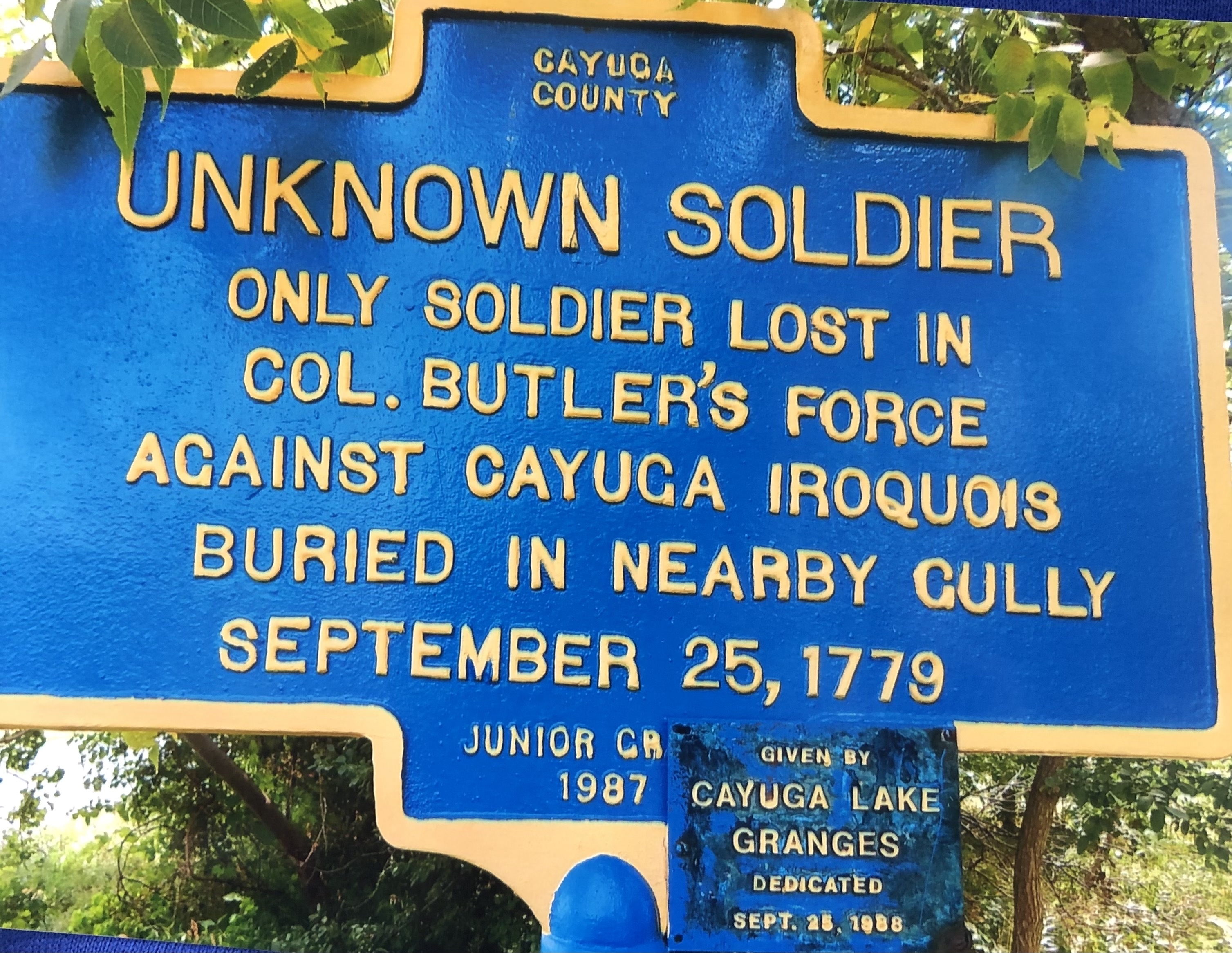 Unknown Soldier Marker