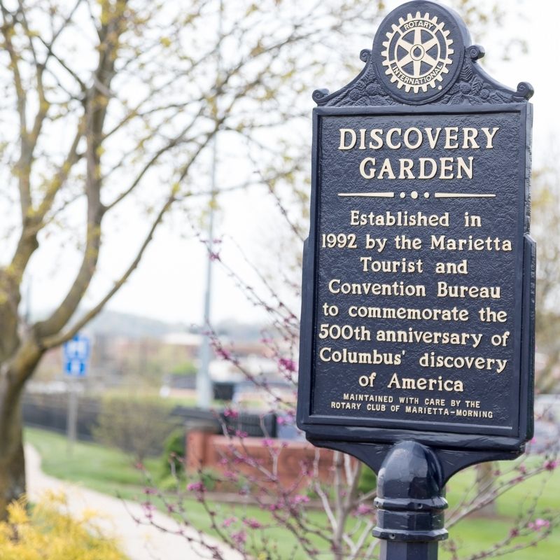 Discovery Garden Marker image. Click for full size.