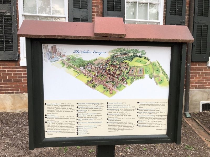 The Salem Campus Marker image. Click for full size.