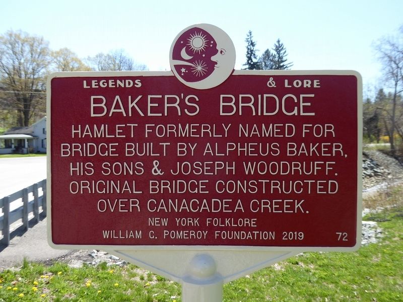 Baker's Bridge Marker image. Click for full size.