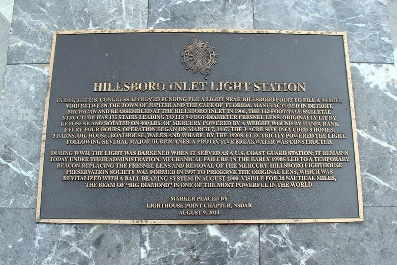 Hillsboro Inlet Light Station Marker image. Click for full size.